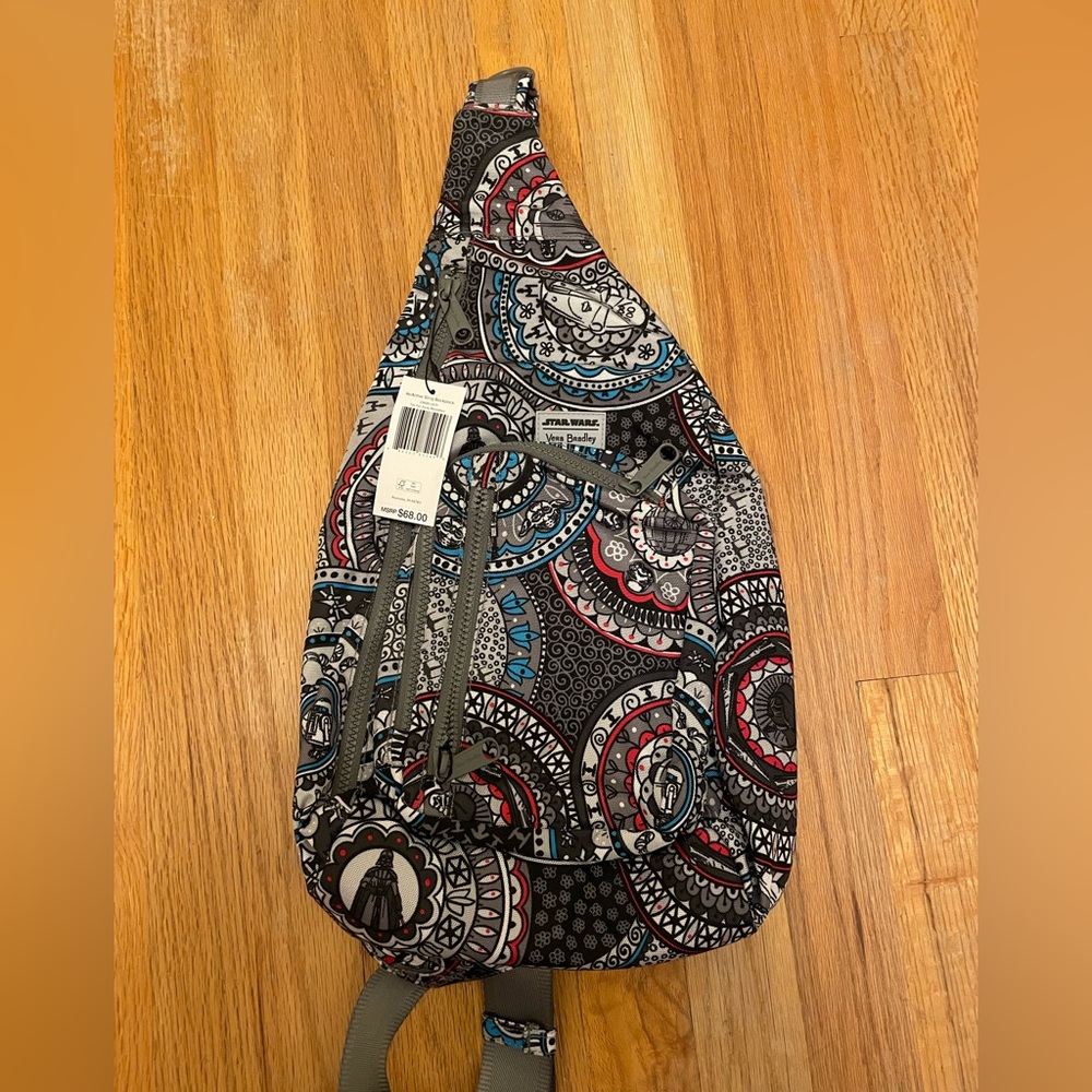 Vera Bradley x Star Wars sling backpack NWT